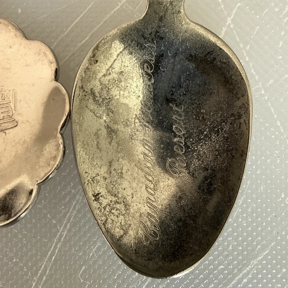 Lot of 13 State/Country Collector Spoons BC, ID, GA, NV, CO, W.VA, MN, PA, CA